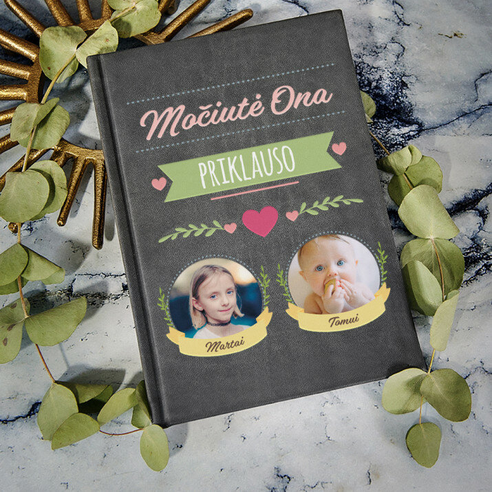 Močiutė priklauso - ATSPAUSDINTA UŽRAŠŲ KNYGUTĖ A5