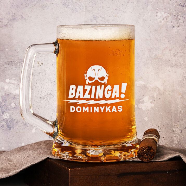 Bazinga! - Alaus bokalas
