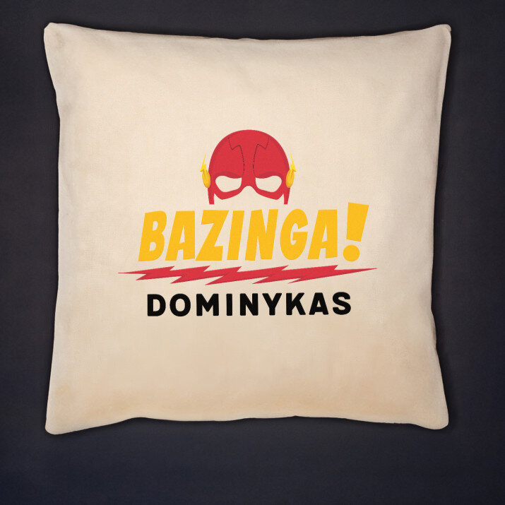Bazinga! - Dekoratyvinė pagalvė