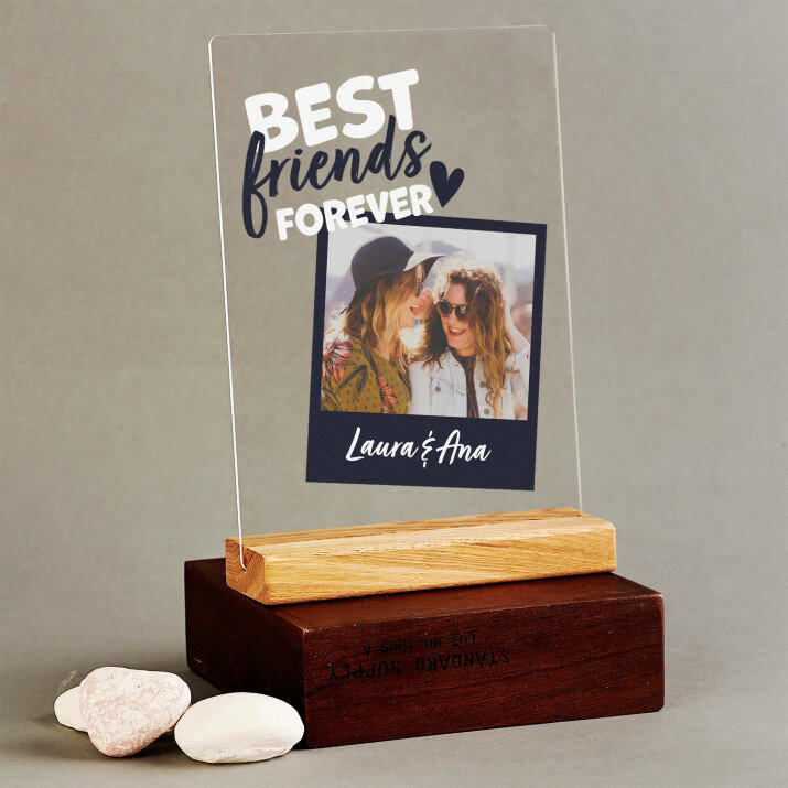 Best friends forever - Spauda ant akrilinio stiklo su stovu