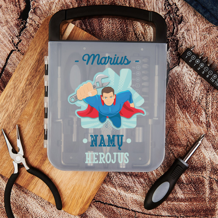 Namų herojus - įrankių rinkinys