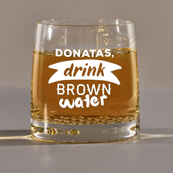 Brown water - Viskio stiklinės