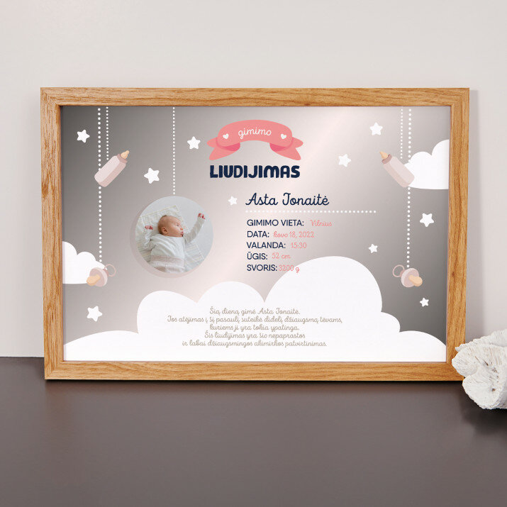 dukros gimimo liudijimas - Sertifikas