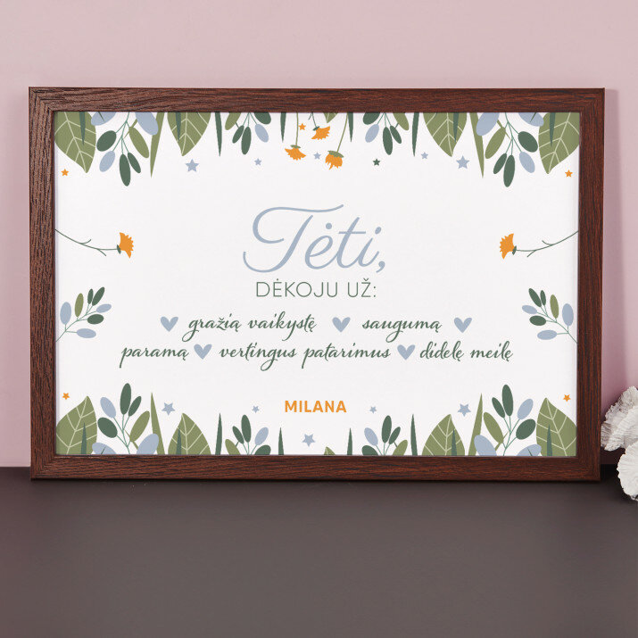 ačiū tėti - Sertifikas