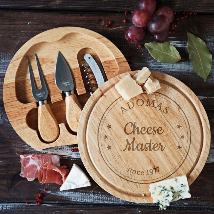 Cheese master - Sūrio lentelė