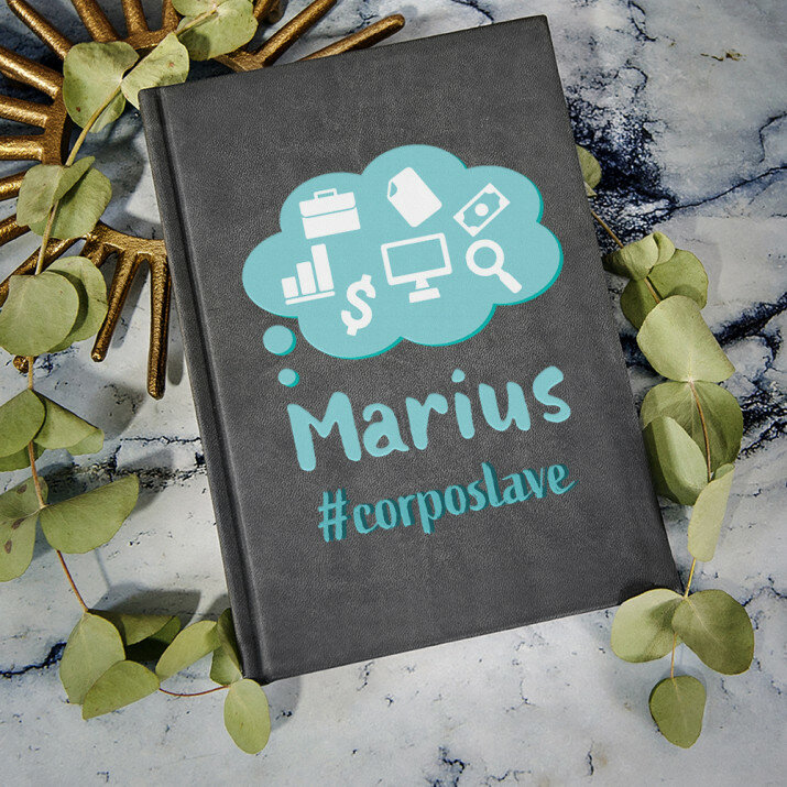 Corposlave - ATSPAUSDINTA UŽRAŠŲ KNYGUTĖ A5