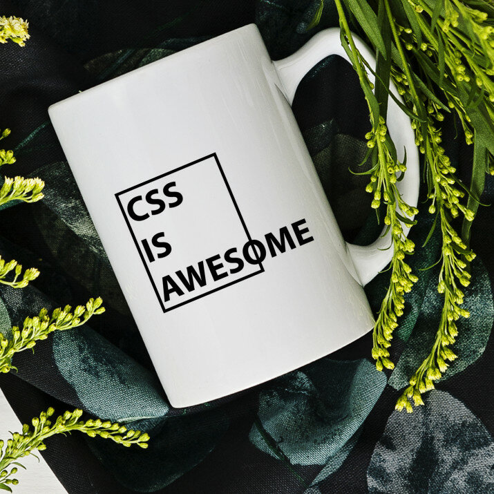 Css is awesome - Personalizuotas puodelis