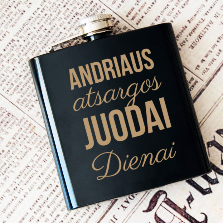 Juodoji diena - Graviruota gertuvė