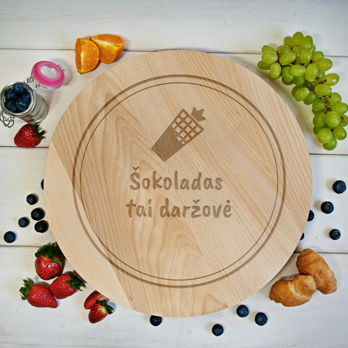 Šokoladas tai daržovė - Besisukanti lenta