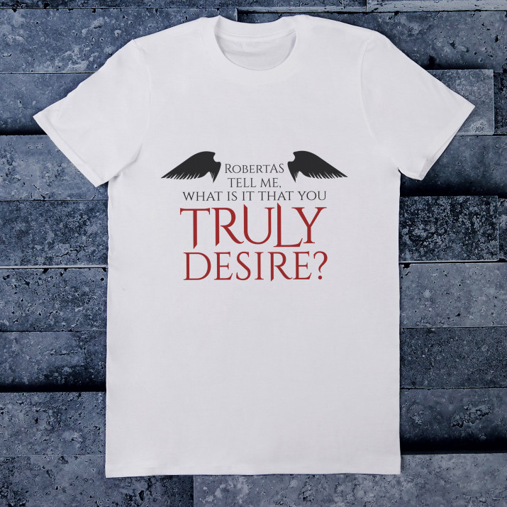 Desire - Vyriški marškinėliai su raštu