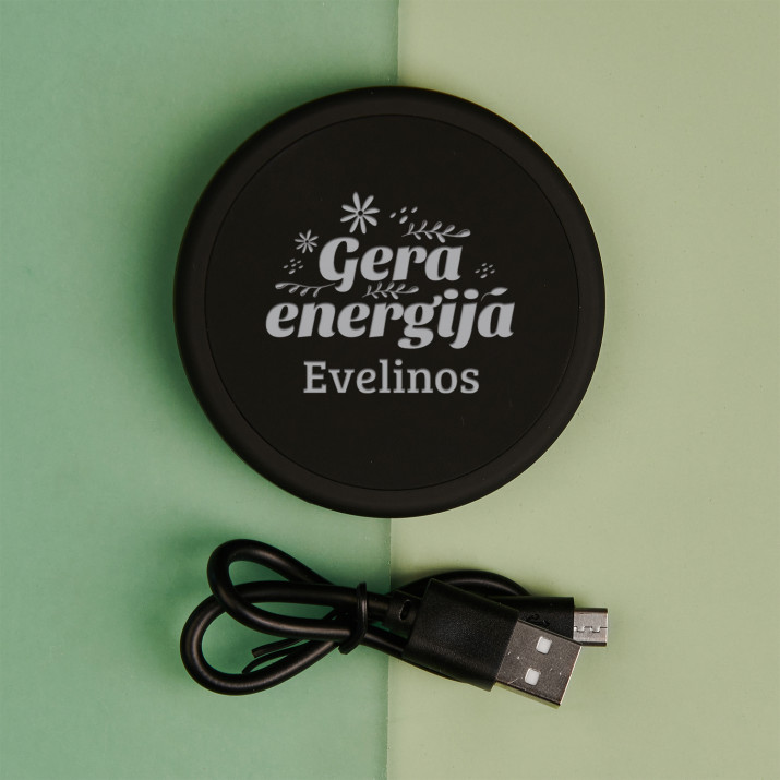 Geroji energija - Indukcinis įkroviklis su apšvietimu