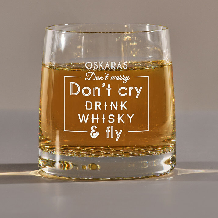 Don`t cry - Viskio stiklinės