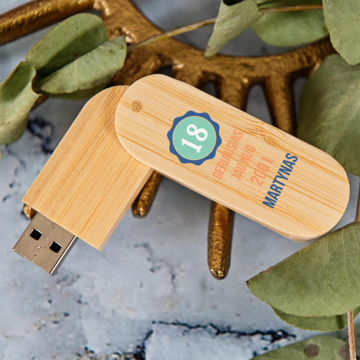 Tobulas nuo - USB atmintinė su spauda