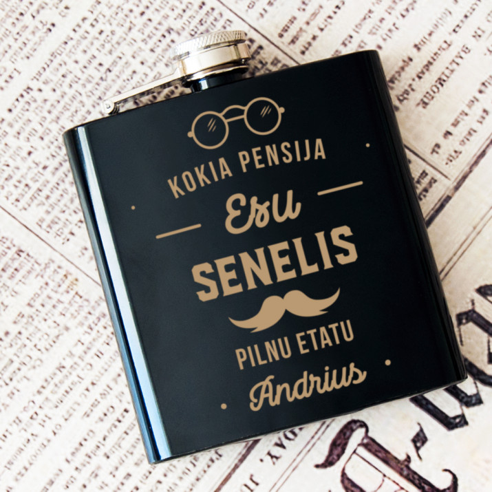 Senelis pilnu etatu - Graviruota gertuvė