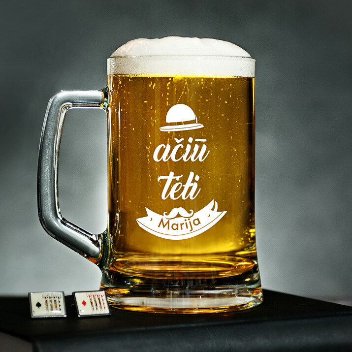 Ačiū tėti - Alaus bokalas
