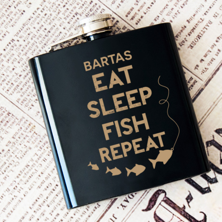 Eat, sleep, fish - Graviruota gertuvė