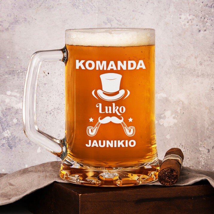 Jaunikio komanda - Alaus bokalas