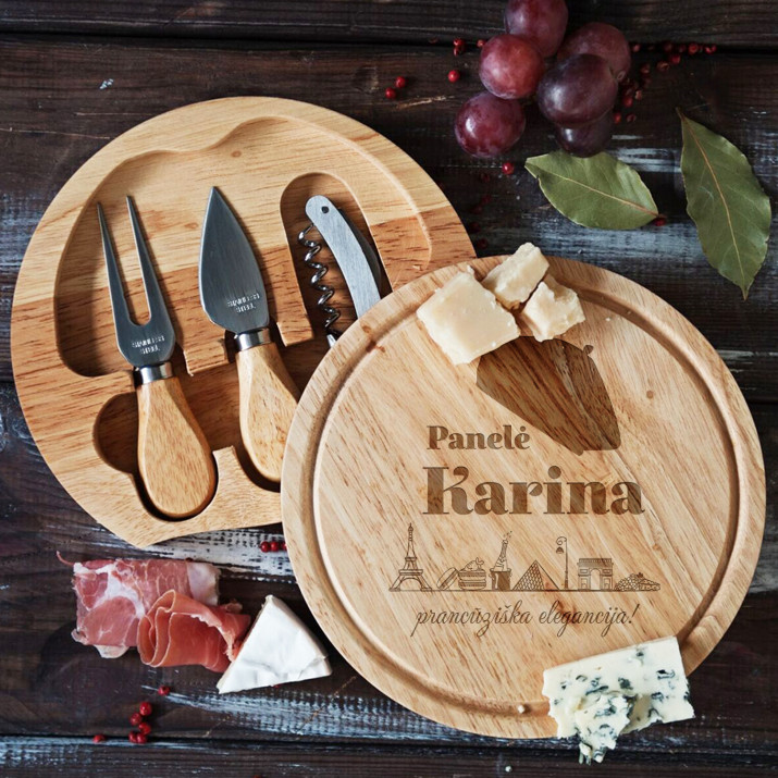 Prancūziška elegancija - Sūrio lentelė