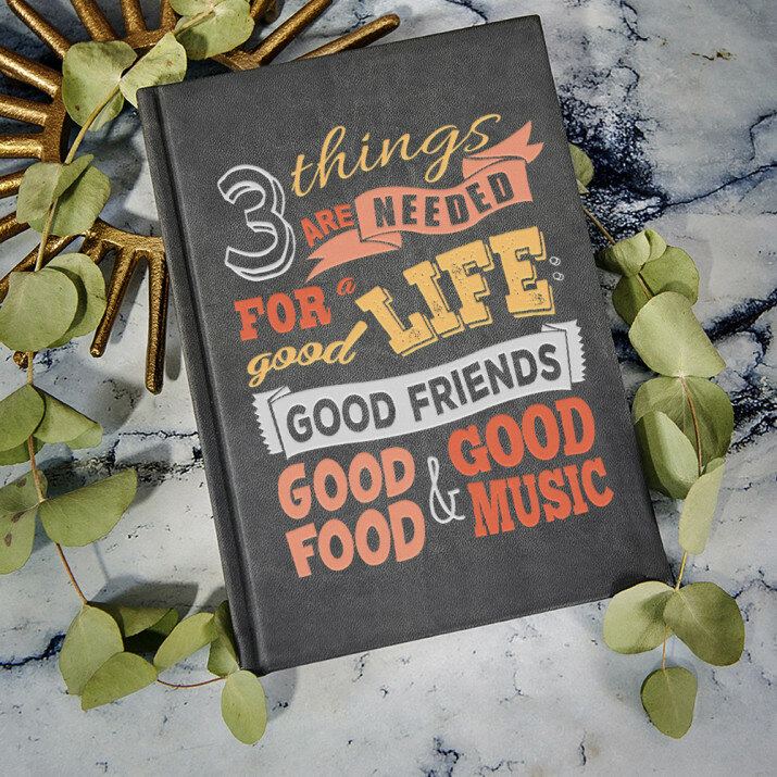 Good life - ATSPAUSDINTA UŽRAŠŲ KNYGUTĖ A5