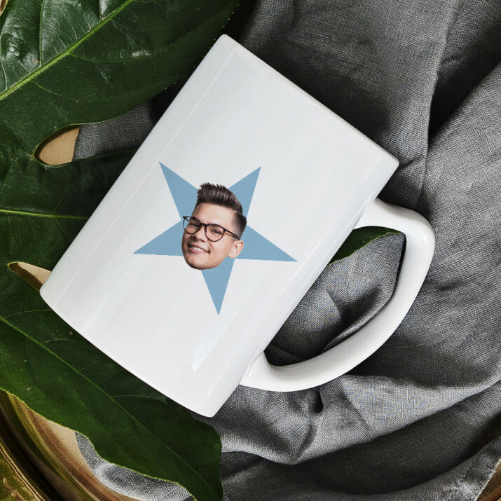 Žvaigždė su nuotrauka The Office - Personalizuotas puodelis