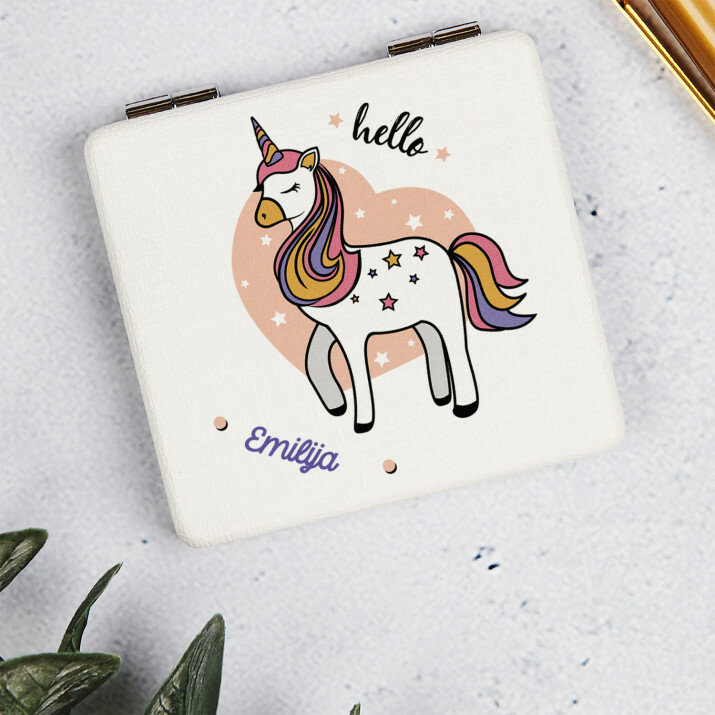 Hello unicorn - Kišeninis Veidrodėlis