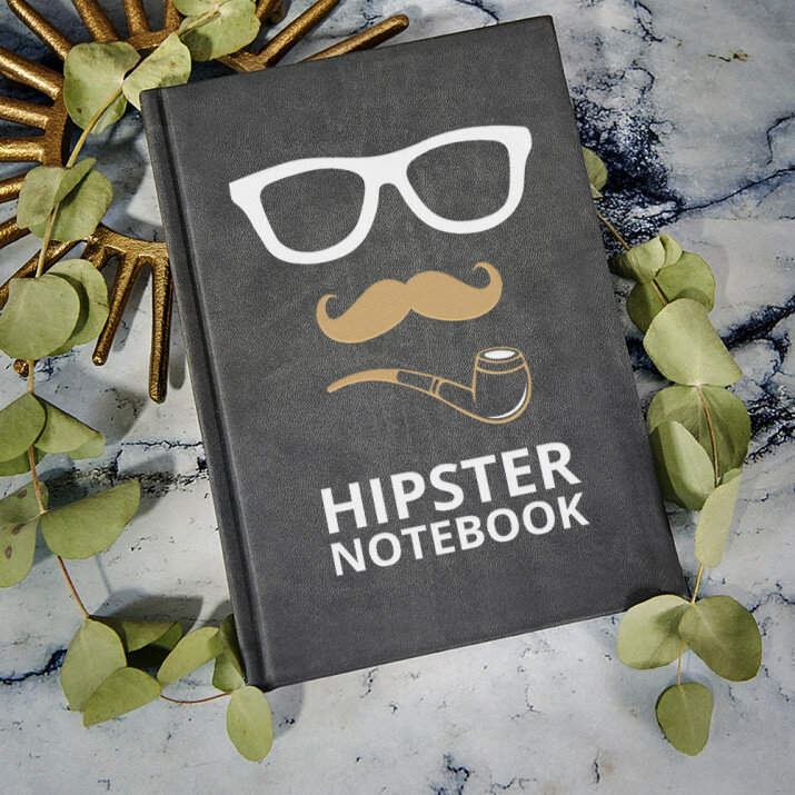 Hipster - ATSPAUSDINTA UŽRAŠŲ KNYGUTĖ A5