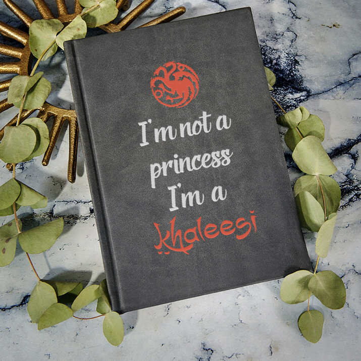 I`m Khaleesi - ATSPAUSDINTA UŽRAŠŲ KNYGUTĖ A5