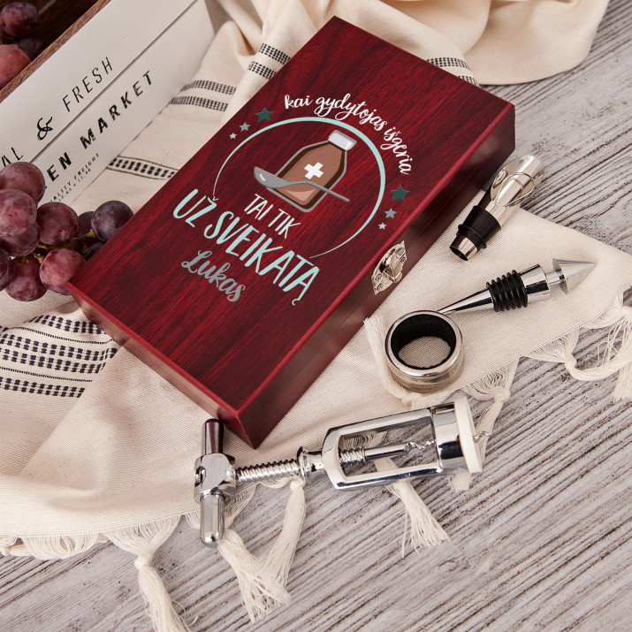 Kaip gydytojas geria - Vino rinkinys