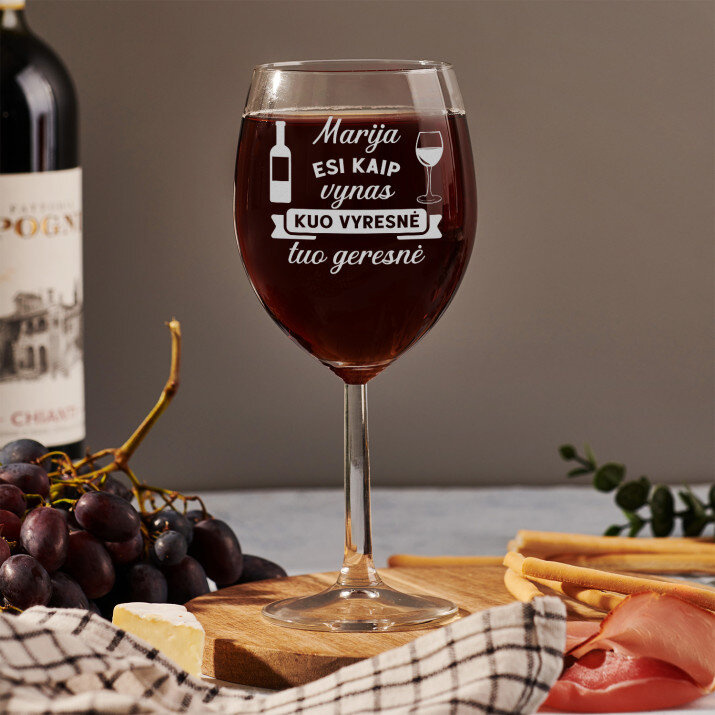 Esi kaip vynas - Vyno taurės