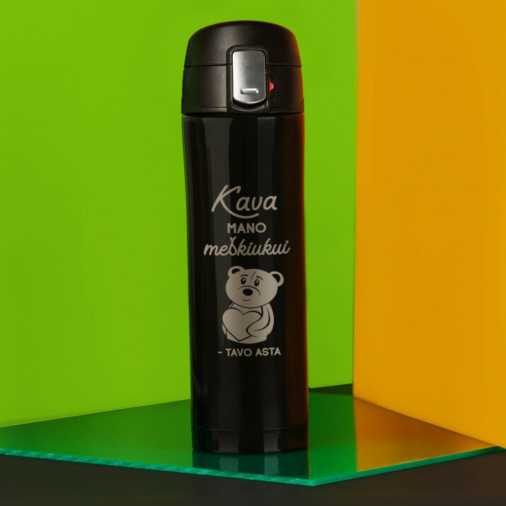 Kava mano meškiukui - Terminis puodelis 440 ml