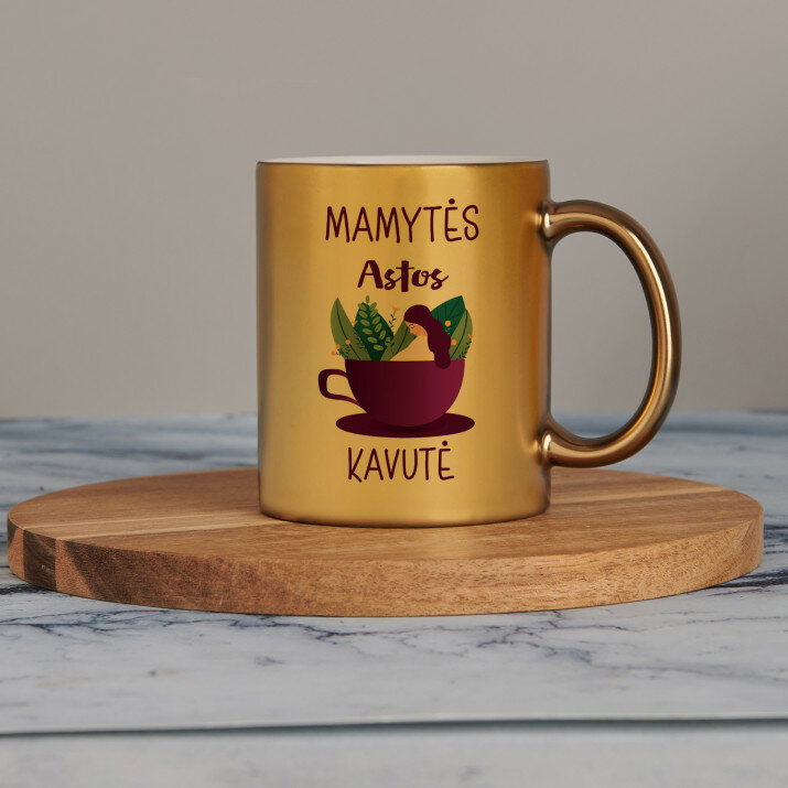mamytės kavutė - Auksinis puodelis