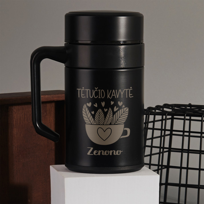 Tėtučio kavytė - Terminis puodelis 400 ml