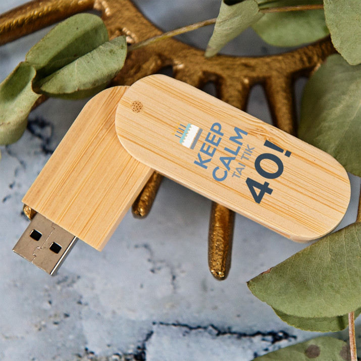Gimtadienis - USB atmintinė su spauda