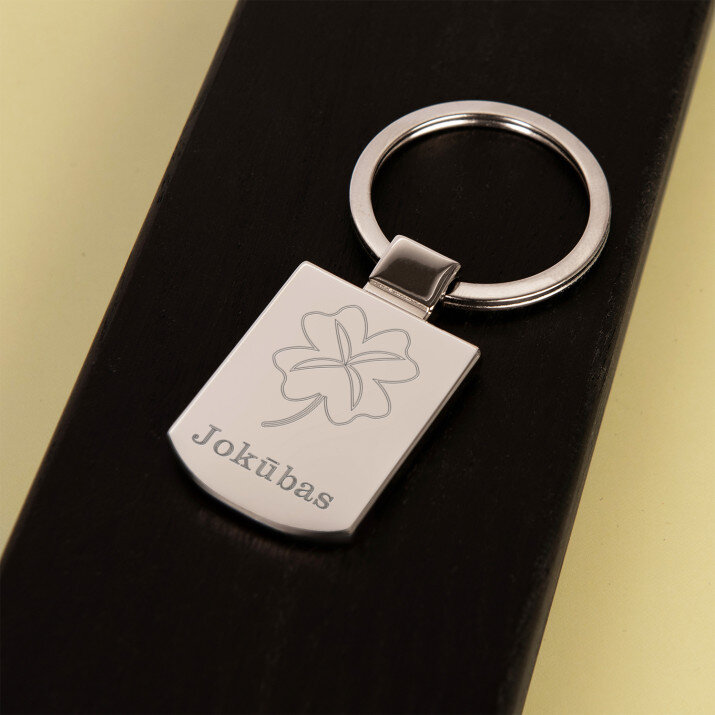DOBILAS - Metalinis Raktų pakabukas