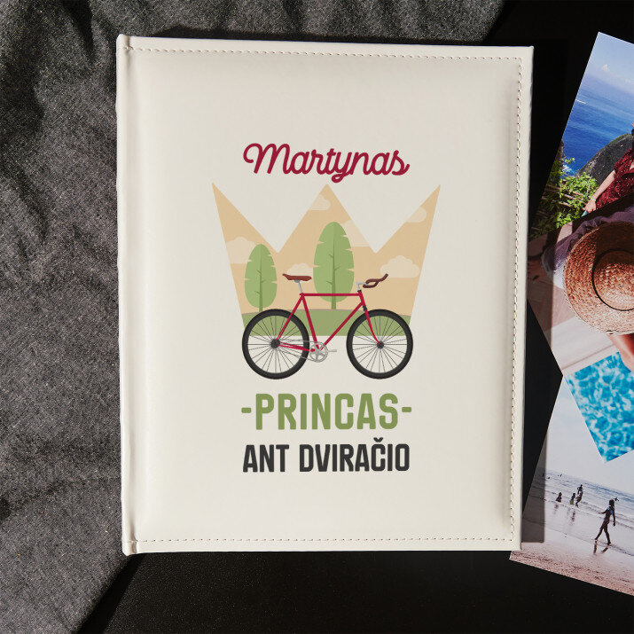 Princas ant dviračio - Nuotraukų albumas