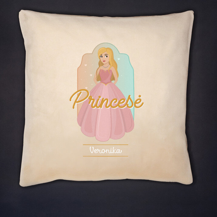 Princesė - Dekoratyvinė pagalvė