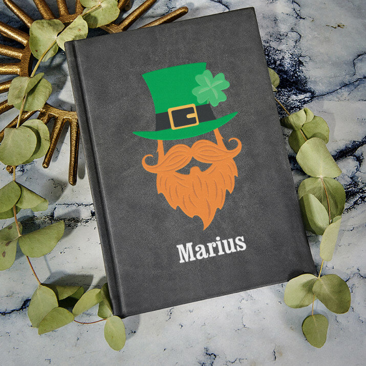 Leprechaun jis - ATSPAUSDINTA UŽRAŠŲ KNYGUTĖ A5