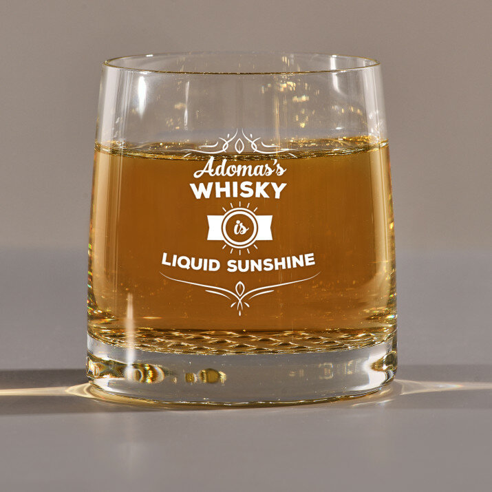 Liquid sunshine - Viskio stiklinės