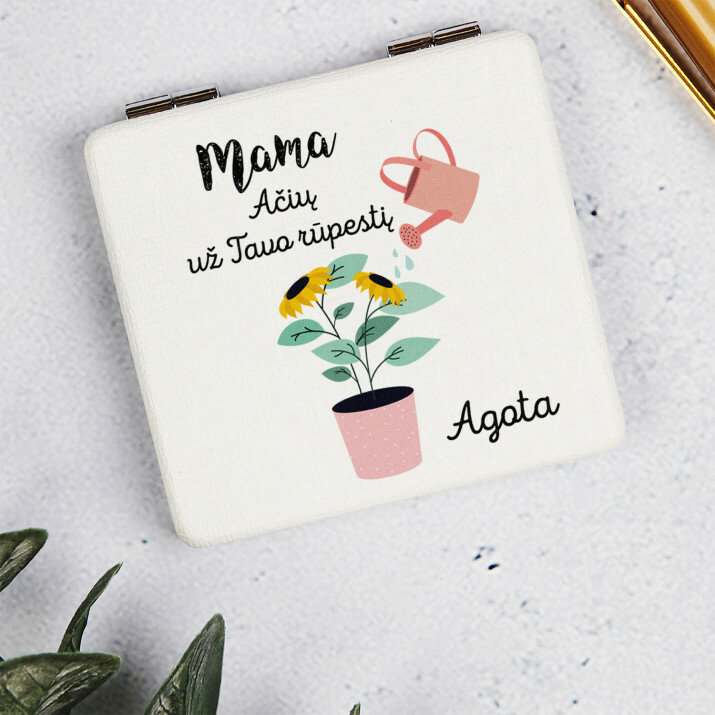 Mama, ačiū už rūpestį - Kišeninis Veidrodėlis