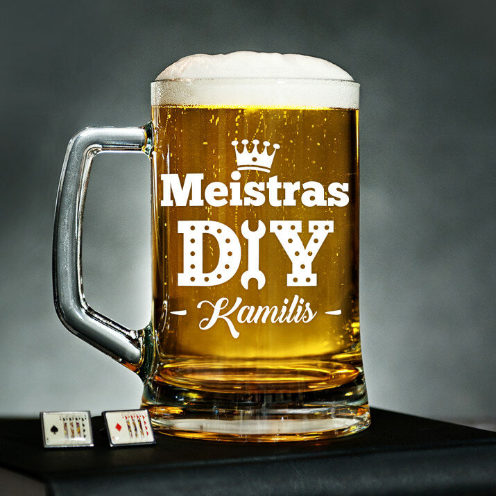 Meistras diy - Alaus bokalas