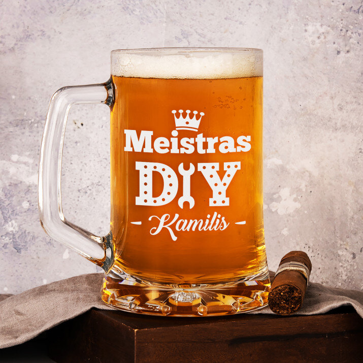 Meistras diy - Alaus bokalas