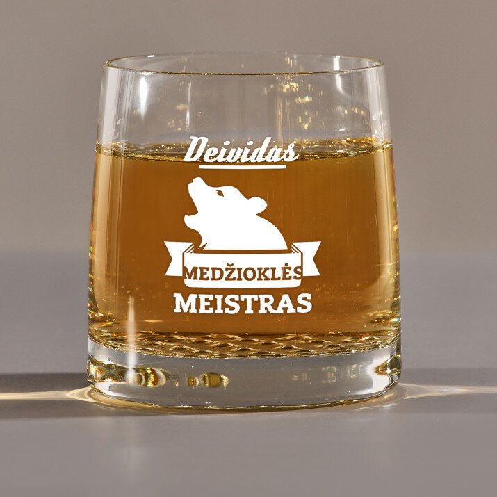 Medžioklės meistras - Viskio stiklinės