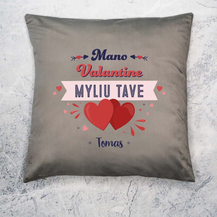 Mano valantine - Dekoratyvinė pagalvė