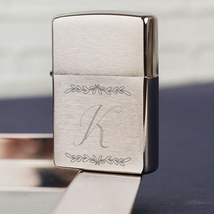 Monograma - Graviruotas Zippo Žiebtuvėlis 