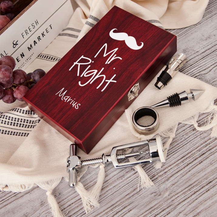 Mr right - Vino rinkinys