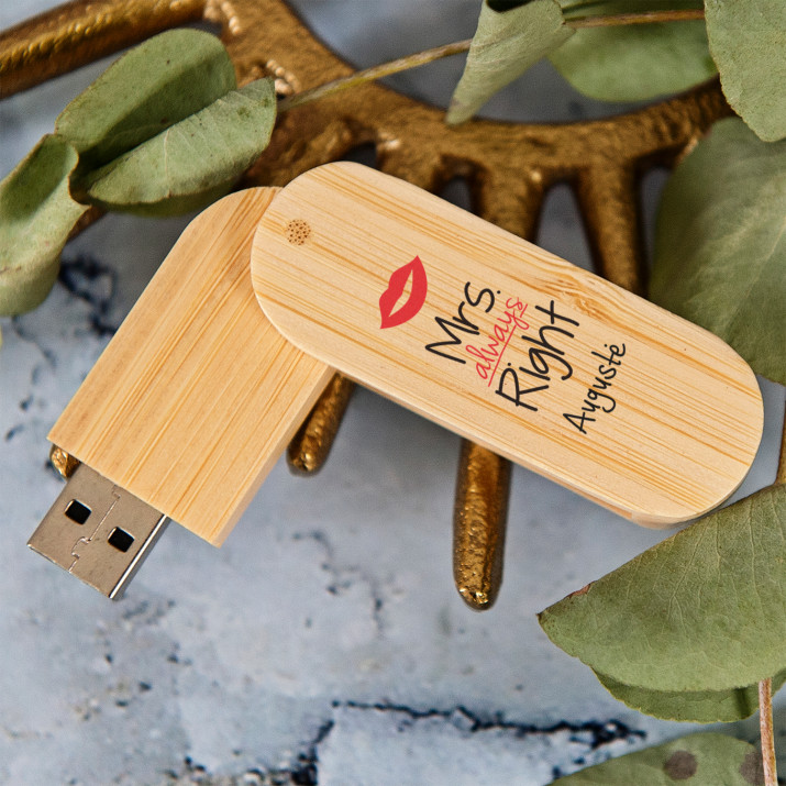 Mrs. Always right - USB atmintinė su spauda