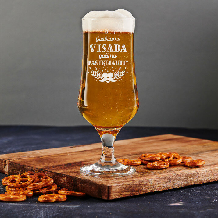 Tėčiu visada galima pasikliauti - Alaus taurė