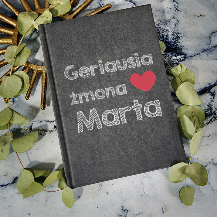 Geriausia žmona - ATSPAUSDINTA UŽRAŠŲ KNYGUTĖ A5