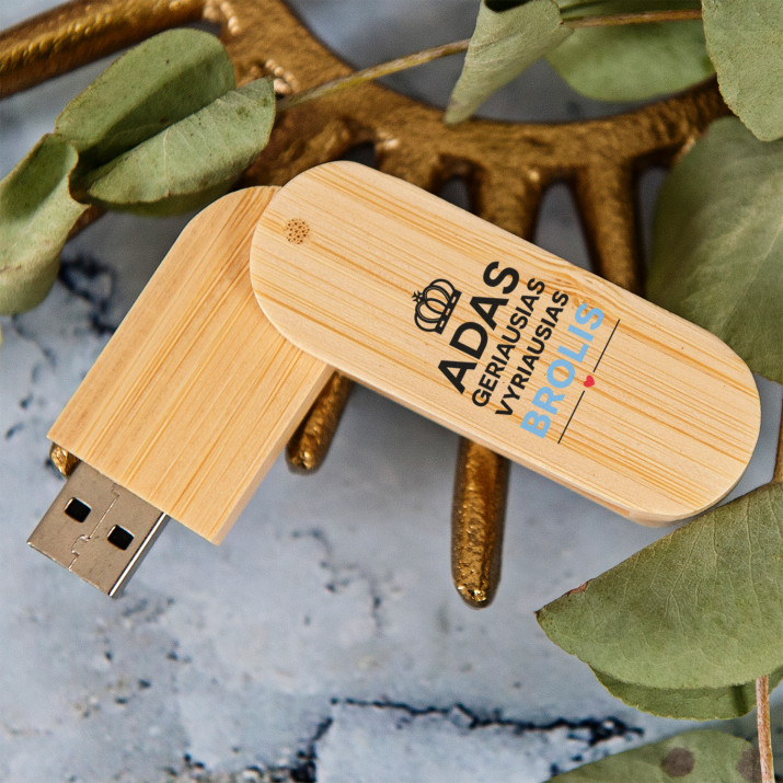 Geriausias brolis - USB atmintinė su spauda