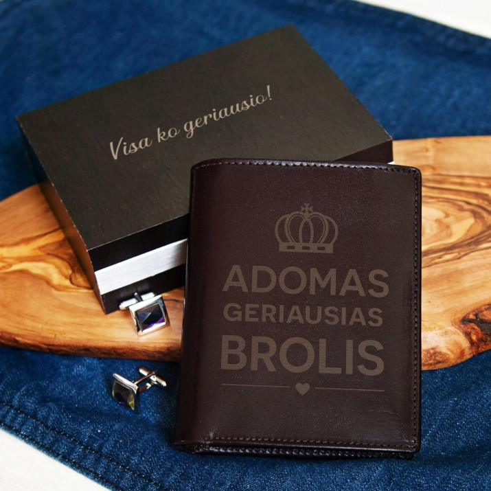 Geriausias brolis - Odinė piniginė